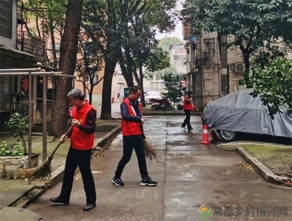 常德市乡村振兴局干群齐奏“创文”乐章