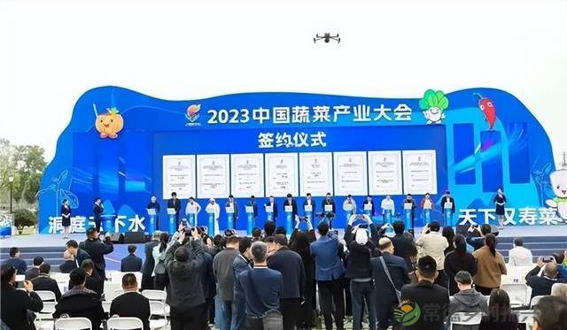 【喜讯】2023中国蔬菜产业大会在汉寿开幕(图2) 【喜讯】2023中国蔬菜产业大会在汉寿开幕(图2)