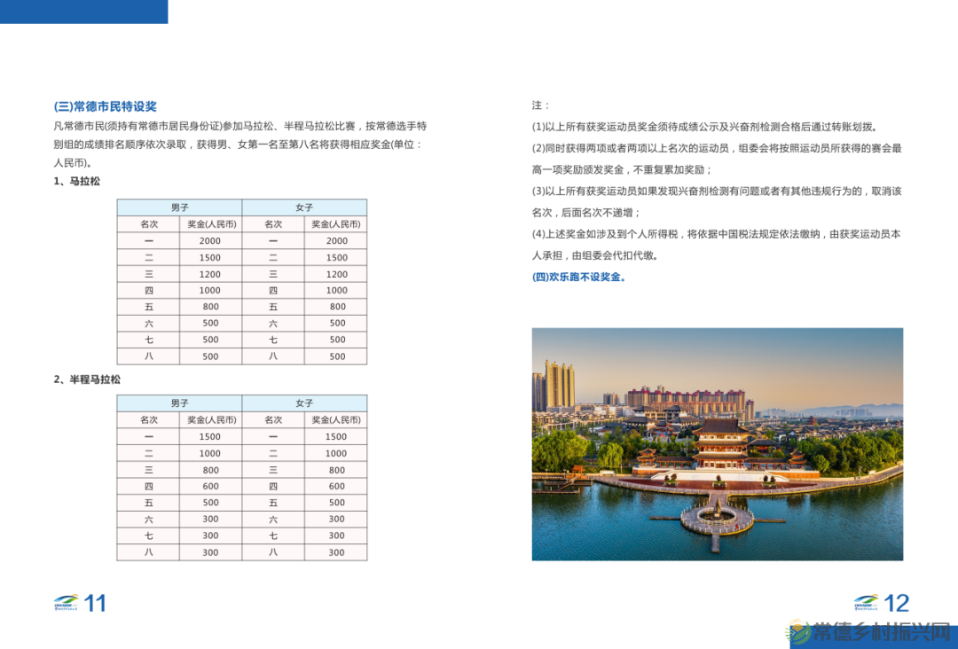 湖南银行2023常德柳叶湖马拉松赛选手参赛手册(电子版)发布!(图12) 湖南银行2023常德柳叶湖马拉松赛选手参赛手册(电子版)发布!(图12)