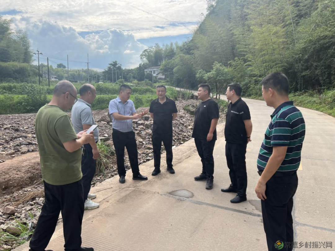 常德市自然资源和规划局指导受灾严重地区推进灾毁耕地修复工作