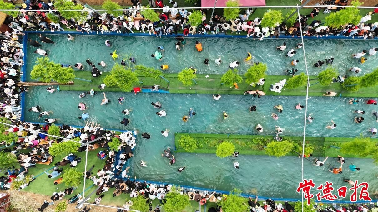景区开展的“常德鱼王节”活动备受游客青睐。