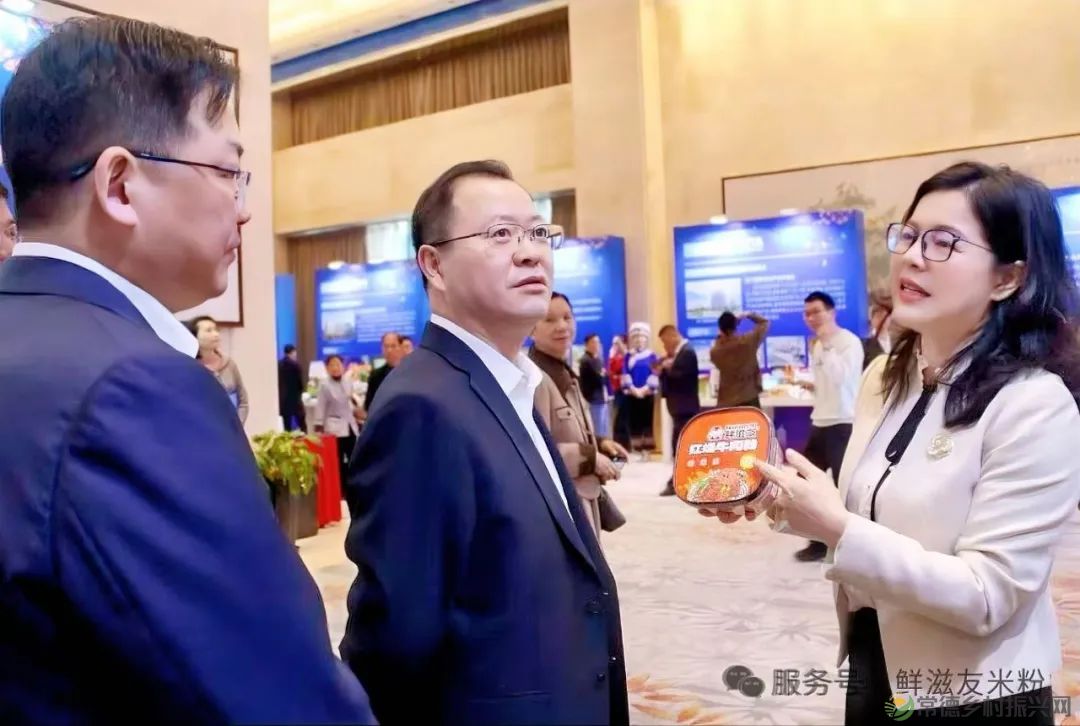 德商聚力 筑梦沅澧——“鲜滋友”常德米粉参展2025年德商恳谈会(图2) 图片
