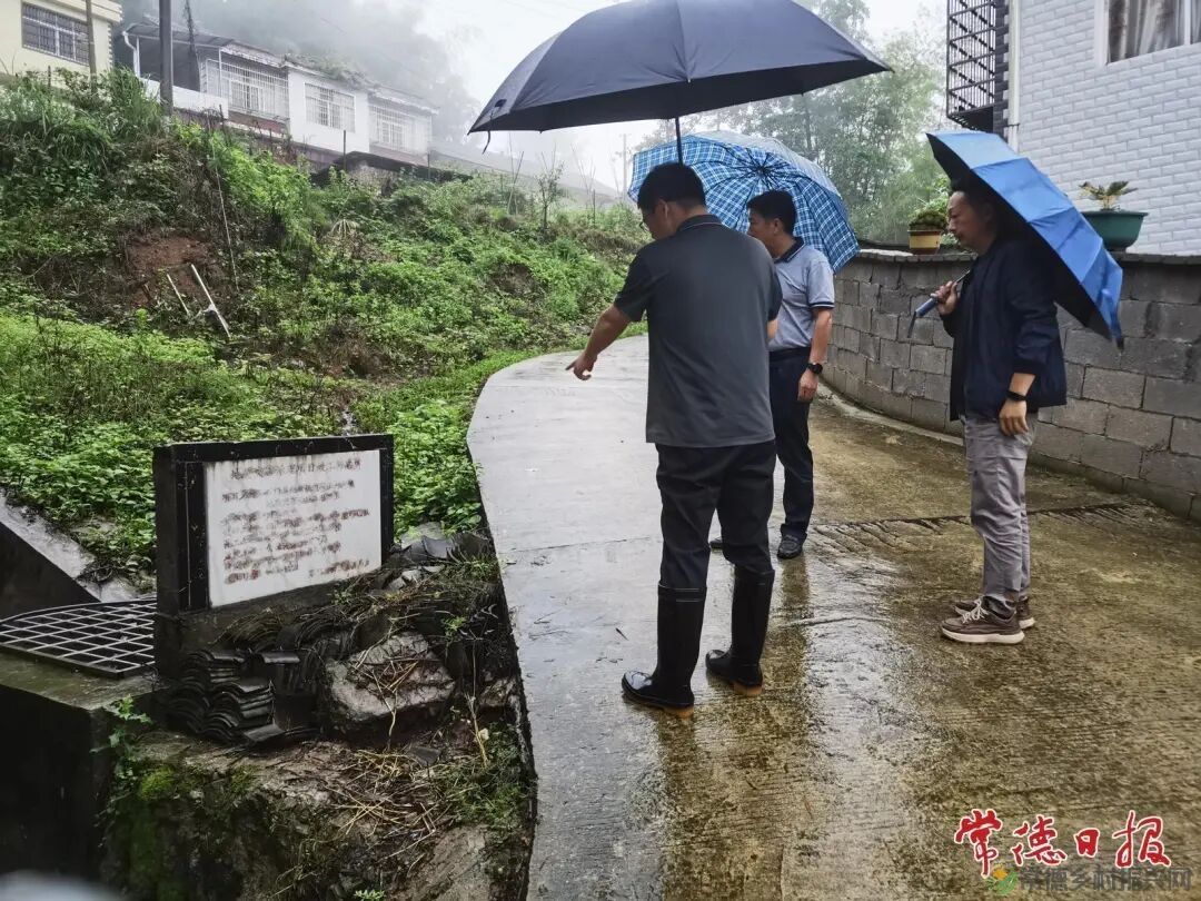 常德自然资源规划系统全力应对地质灾害