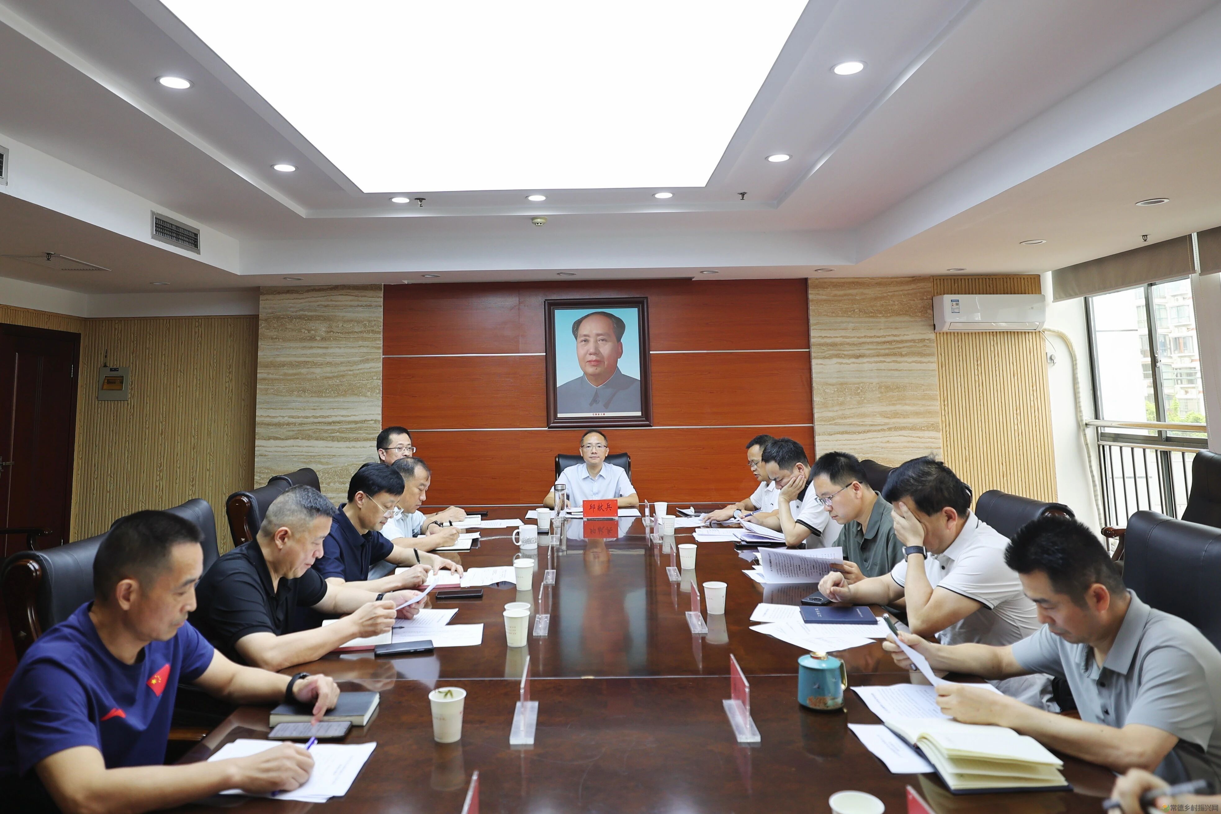 常德市自然资源和规划局召开2026年第10次党组会议